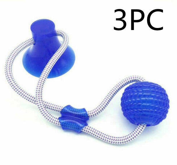 Interaktívne elastické lano s prísavkou pre domáce zvieratá